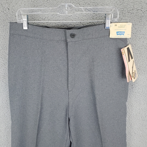 Vintage Levi's Womens High Waisted Bend Over Pant Short Inseam Size 20 S 34x32 - Picture 2 of 10